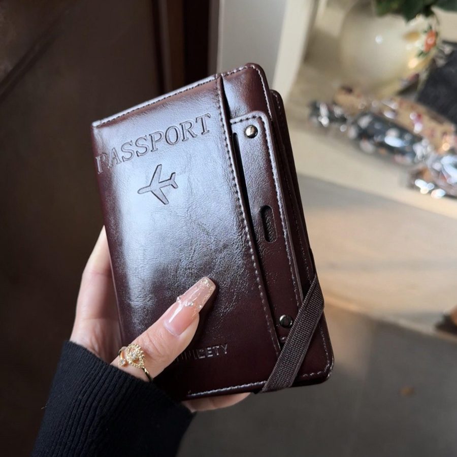 Passport Wallet Rfid - حافظة جواز السفر والمحفظة في منتج