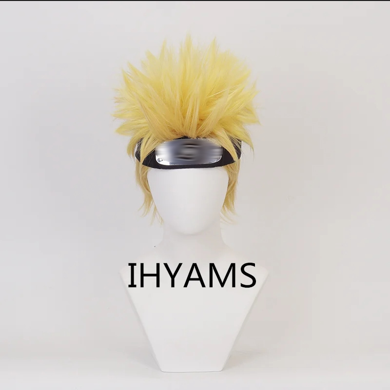 Men'S Yellow Accessories - اوزوماكي تأثيري الباروكات 30 سنتيمتر قصيرة