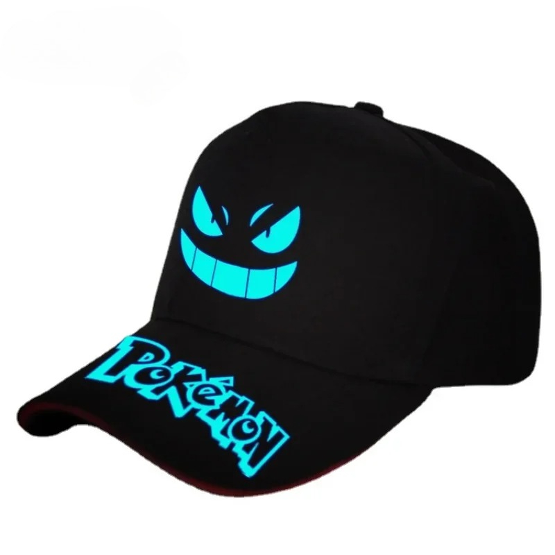 Hat Snapback Cap - قبعات بيكاتشو للتنكر بتصميم الأنمي للجنسين،