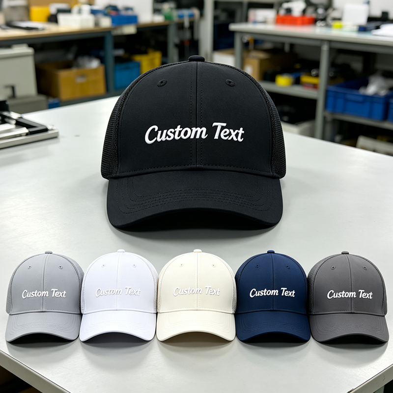 Hat Snapback Cap - قبعة بيسبول شبكية قابلة للتعديل بتطريز