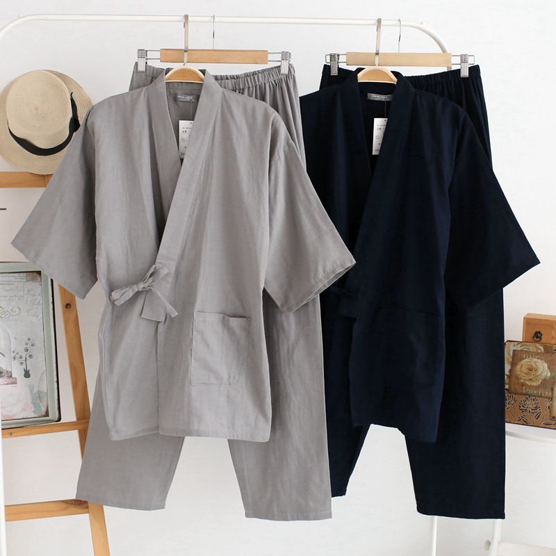 Men'S Kimono Accessories - النمط الياباني كيمونو سترة السراويل 2