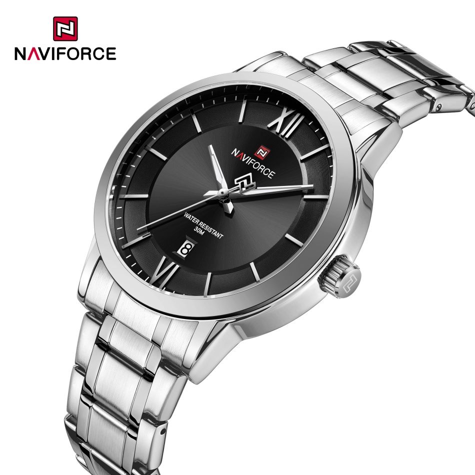 Men Accessories For Wrist - NAVIFORCE ساعات للرجال موضة تقويم الأعمال