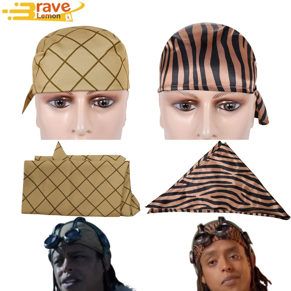 Men'S Yellow Accessories - عصابة رأس تنكرية لشخصية أوسوب للرجال،