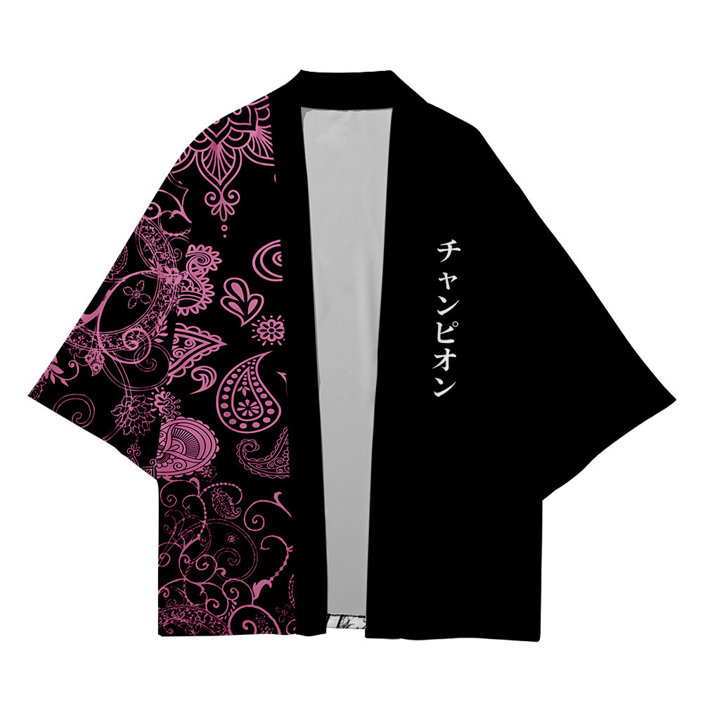 قطعتين دعوى أنيمي زهرة النمط ا - مراجعة Men'S Kimono Accessories وسعره