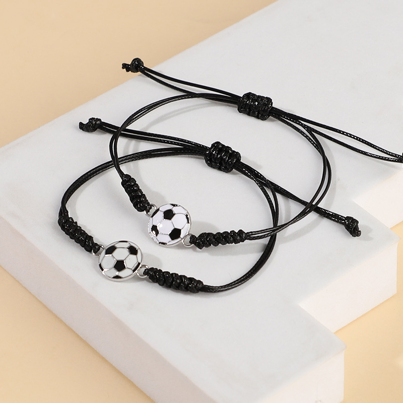 5/10 قطع سوار كرة قدم منسوج يد - مراجعة Men Accessories For Wrist وسعره