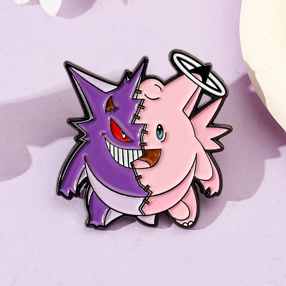 1 قطعة دبوس معدني مطلي بالمينا - مراجعة Lapel Pin Enamel وسعره