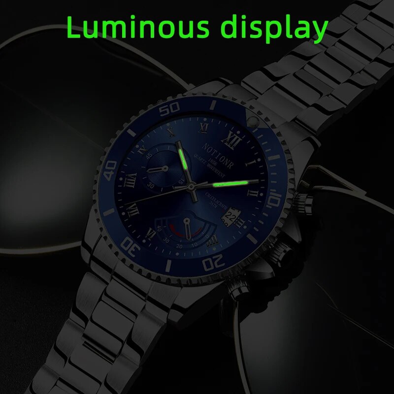 ساعات رجالي عصرية فاخرة فضية م - مراجعة Men Accessories For Wrist وسعره