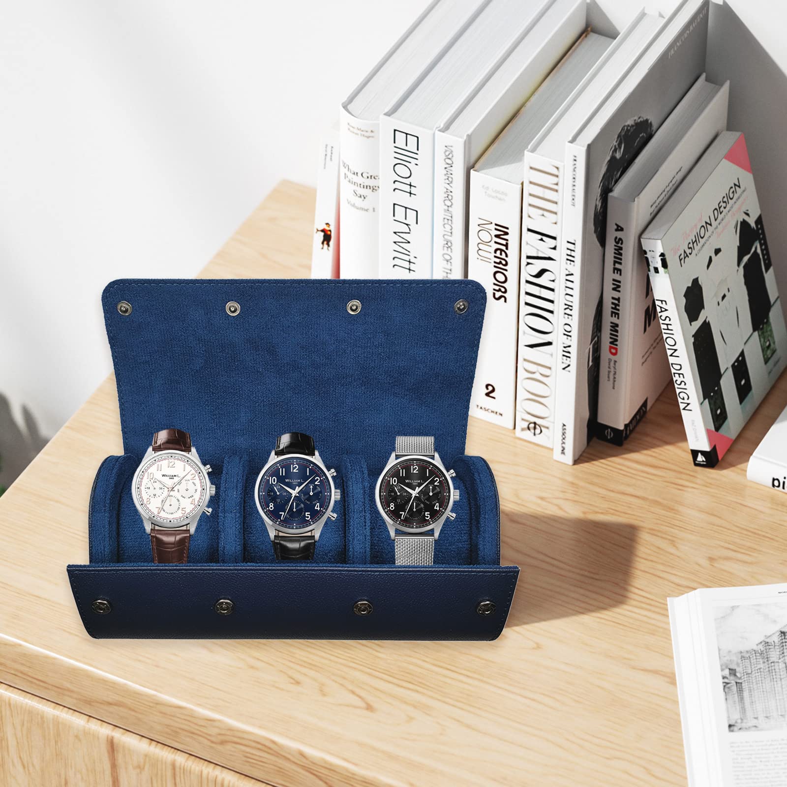 حافظة ساعات للسفر - حقيبة لف ا - مراجعة Men Accessories Organiser وسعره