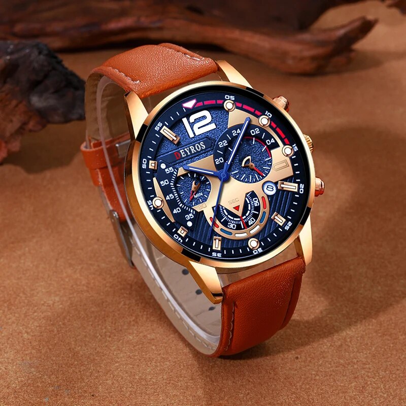2 مجموعة أزياء الرجال تقويم سا - مراجعة Men Accessories For Wrist وسعره