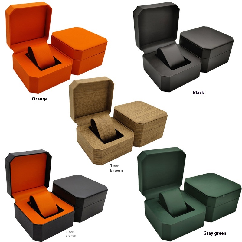 بو الجلود ووتش صندوق تخزين ساع - مراجعة Men Accessories Organiser وسعره