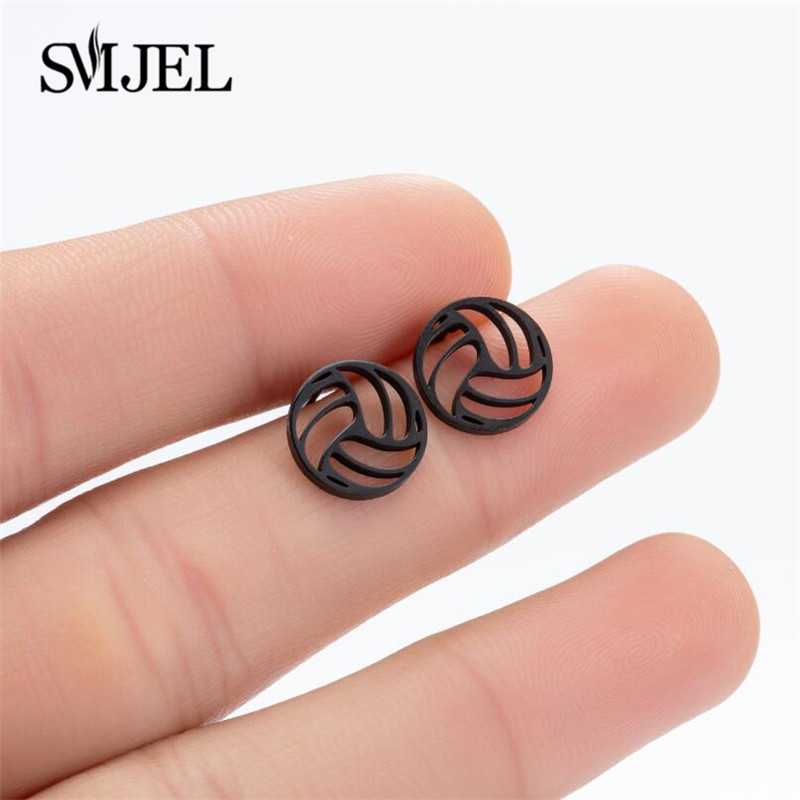 أقراط كرة الطائرة السوداء بتصم - مراجعة Men'S Volleyball Accessories وسعره