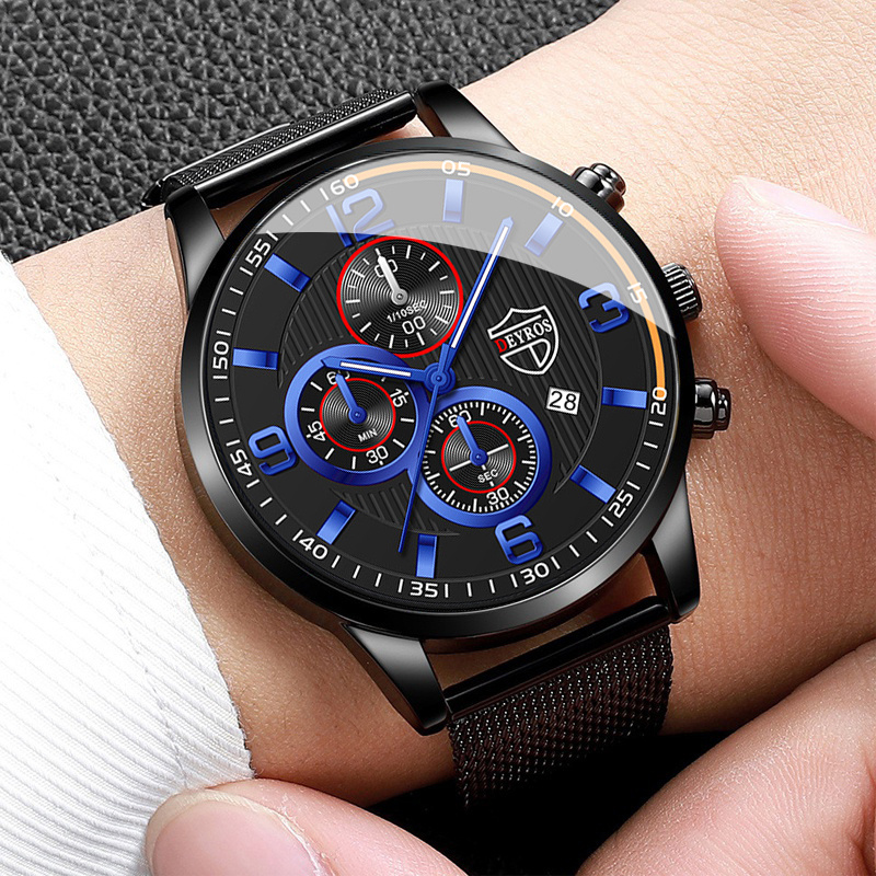 ساعة يد رجالية فاخرة بحركة كوا - مراجعة Men Accessories For Wrist وسعره