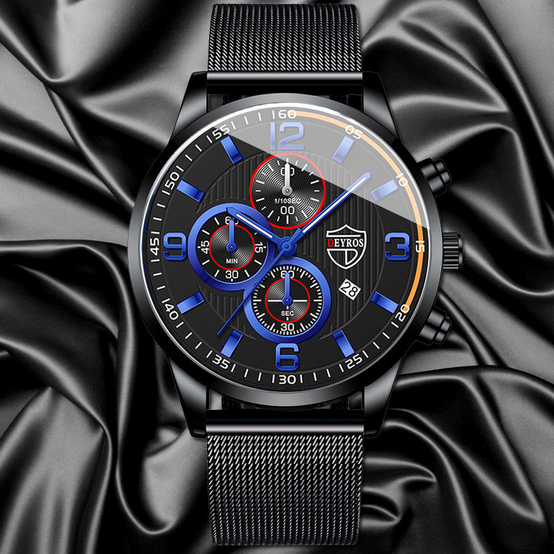 ساعة يد رجالية فاخرة بحركة كوا - مراجعة Men Accessories For Wrist وسعره
