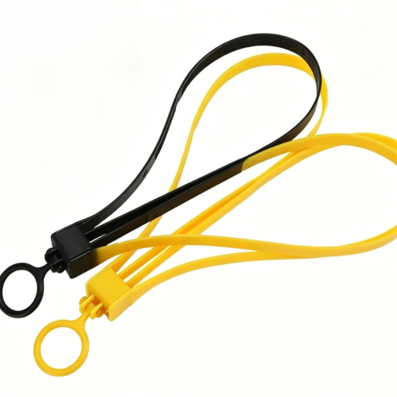 1 قطعة رباط كابل بلاستيكي تكتي - مراجعة Men'S Yellow Accessories وسعره