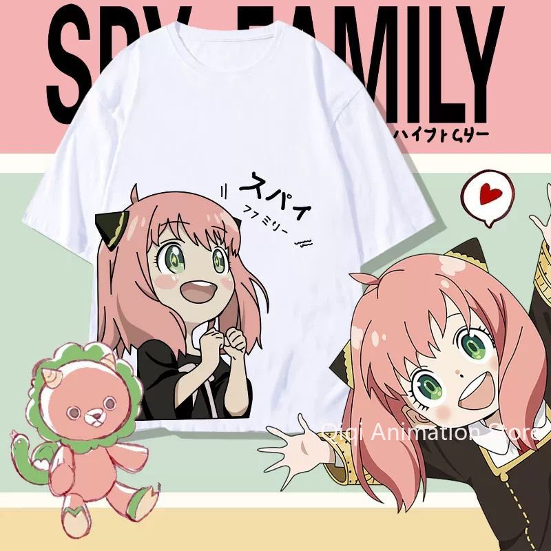 تي شيرت SPY×FAMILY Anime Anya  - مراجعة Men'S Accessories Clothing وسعره