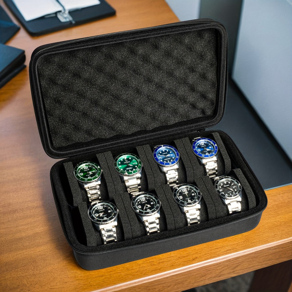 منظم صندوق الساعة ذو 8 فتحات/ع - مراجعة Men Accessories Organiser وسعره