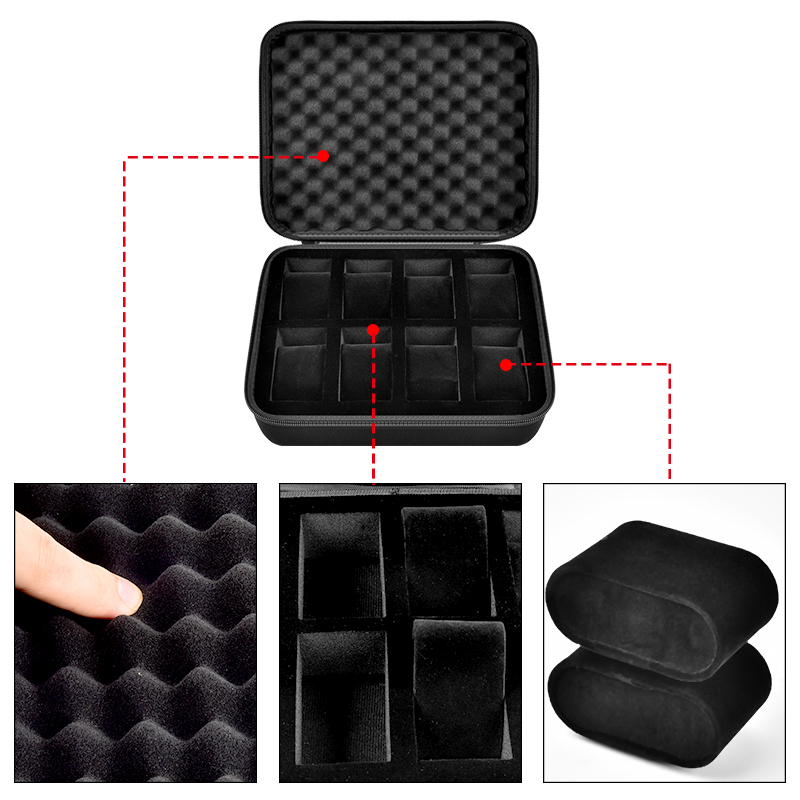 منظم صندوق الساعة ذو 8 فتحات/ع - مراجعة Men Accessories Organiser وسعره
