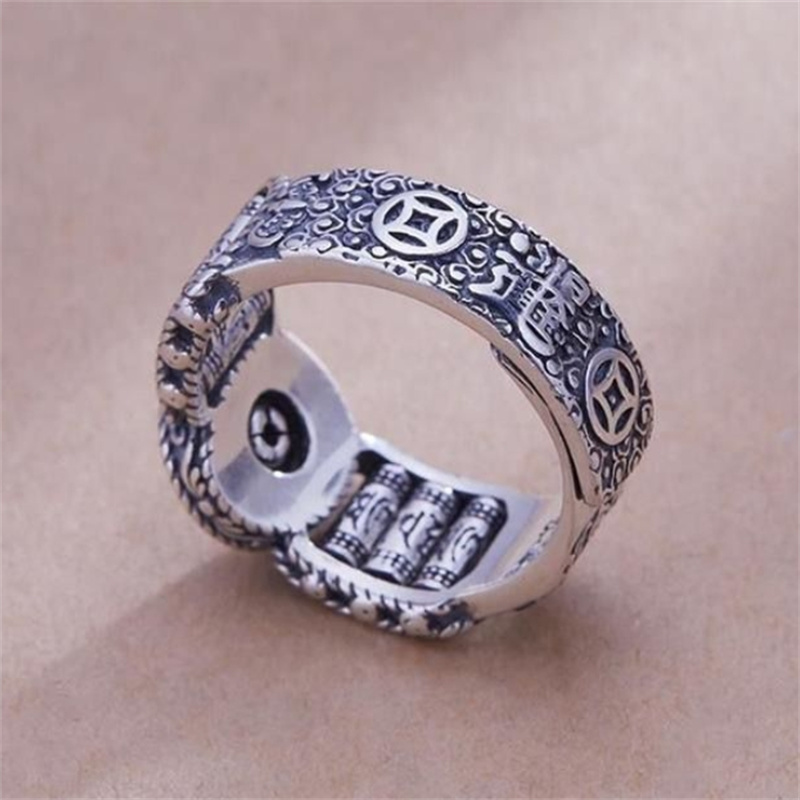 خاتم رجالي بتصميم عرقي مع سداس - مراجعة Men Accessories Ethnic وسعره