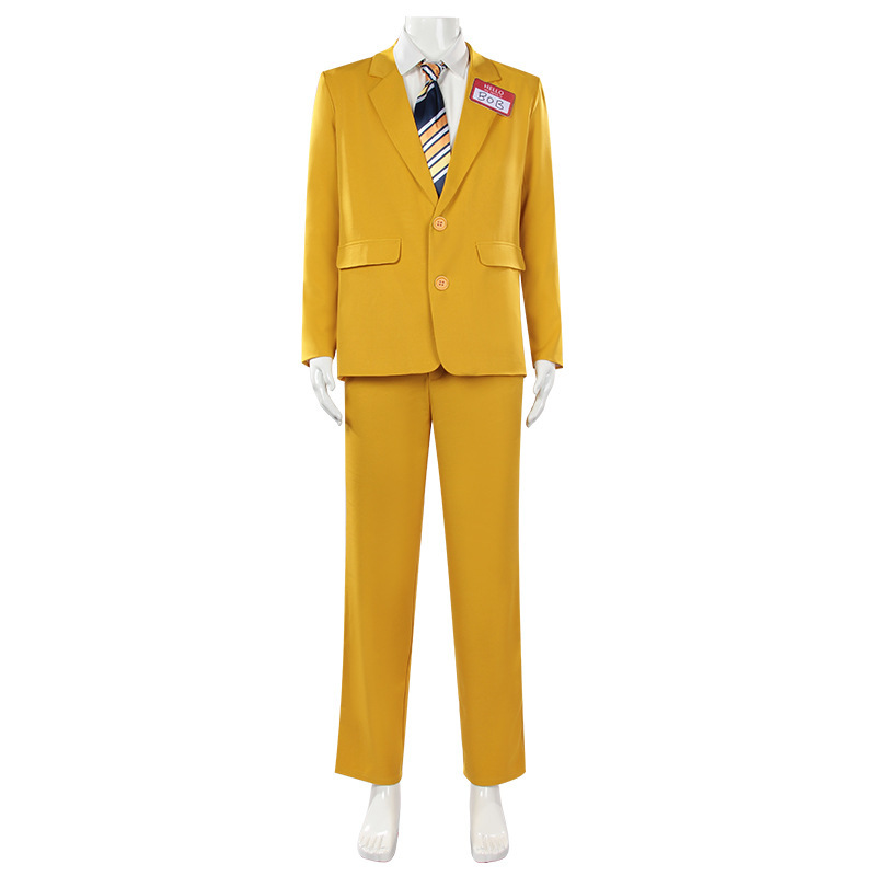 طقم بدلة رجالية صفراء بتصميم ر - مراجعة Men'S Yellow Accessories وسعره