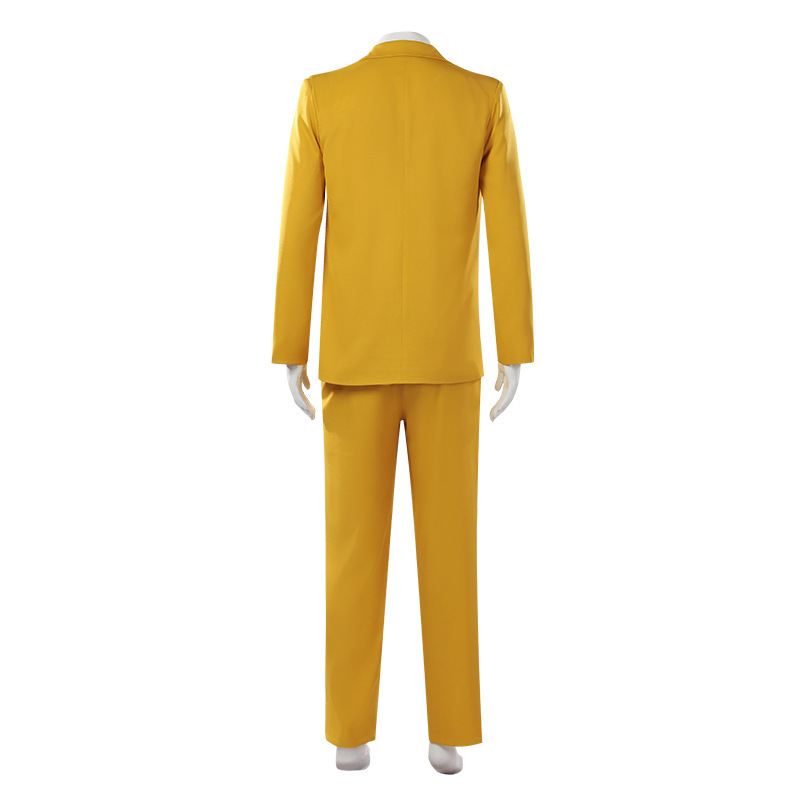 طقم بدلة رجالية صفراء بتصميم ر - مراجعة Men'S Yellow Accessories وسعره