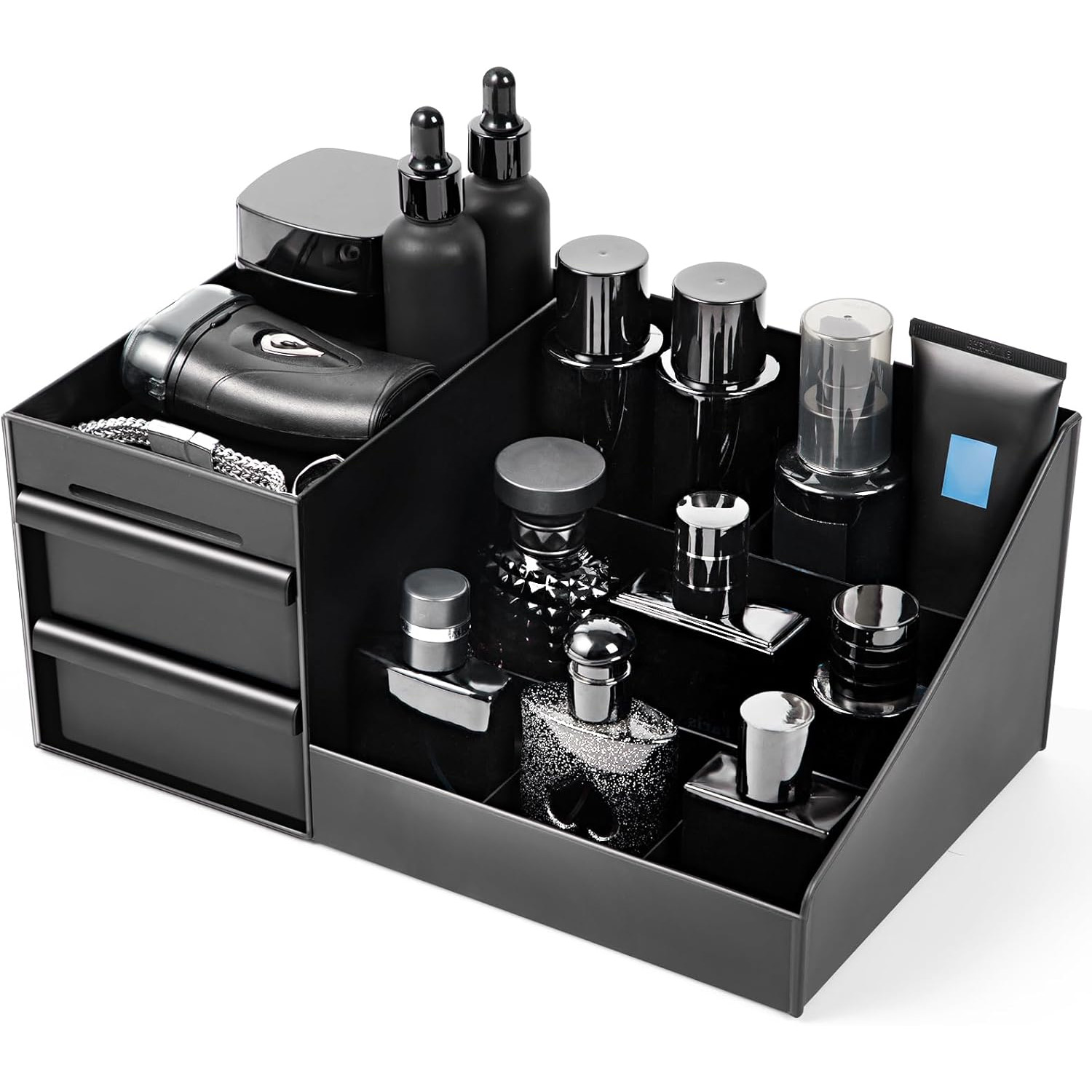 صندوق تخزين مستحضرات التجميل ل - مراجعة Men Accessories Organiser وسعره