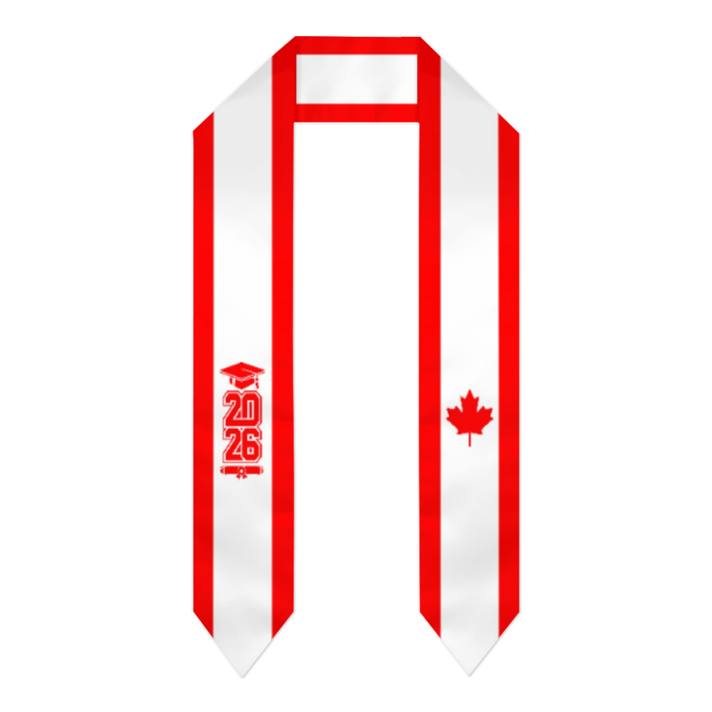 وشاح تخرج علم كندا لدفعة 2026، - مراجعة Men'S Accessories Canada وسعره